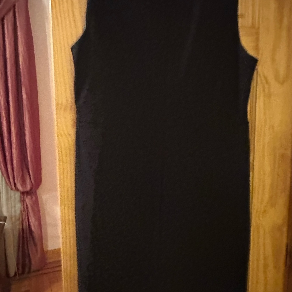 Rafaella Black Dress with Gold Studs - Picture 3 of 7